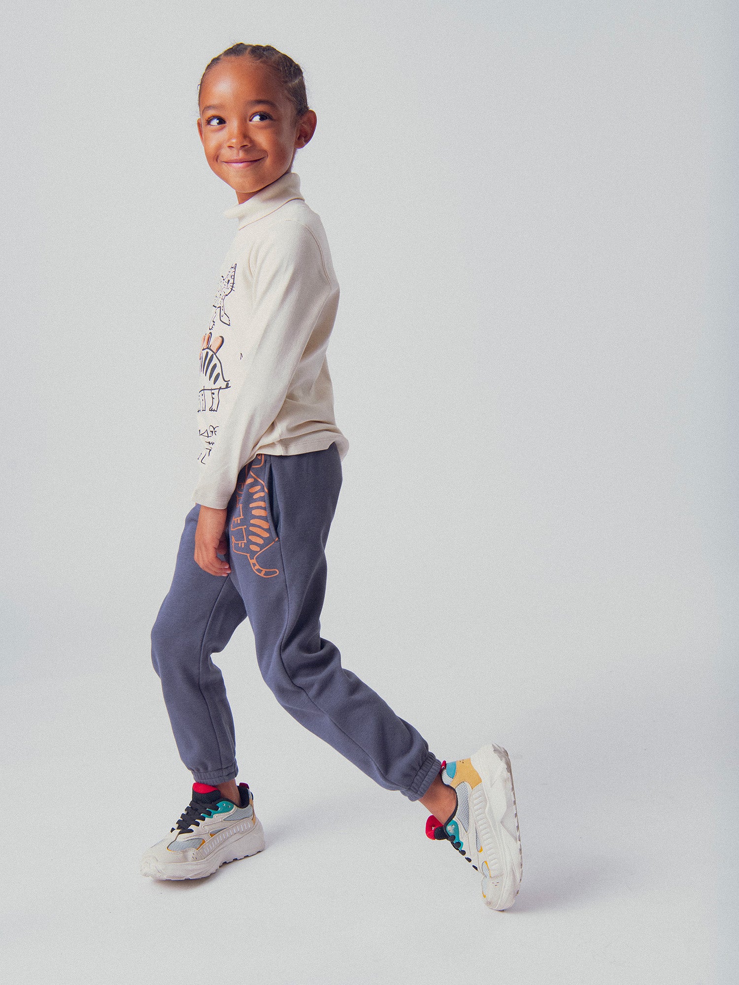 Calças de pijama cinza forradas quentes