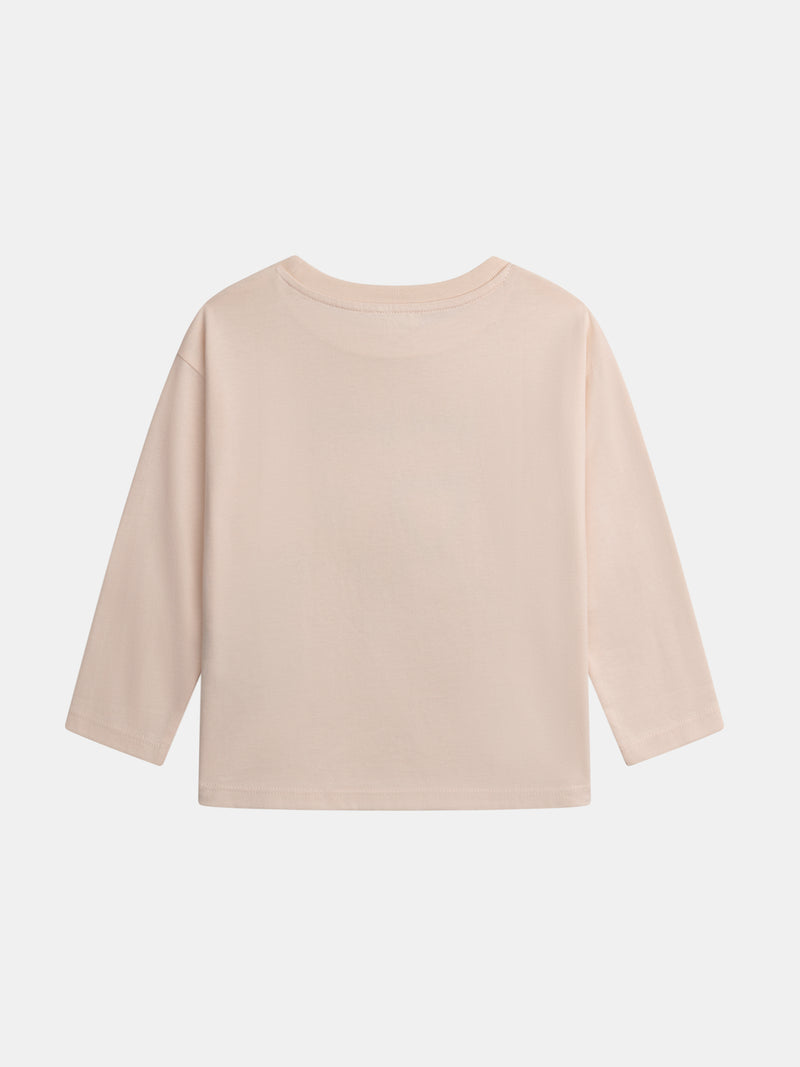 T-shirt de Mangas Longas Good Feeling para Meninas