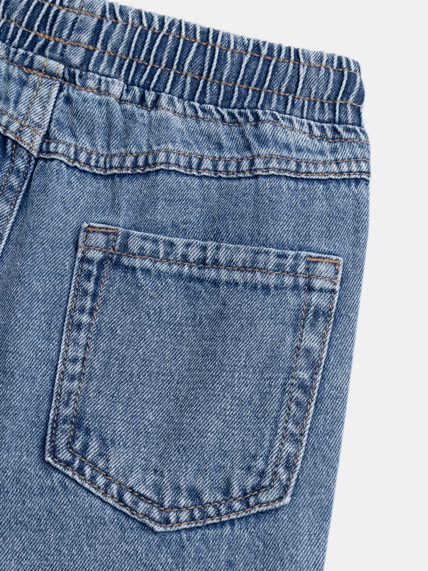 Pantalon cargo en denim pour garçon