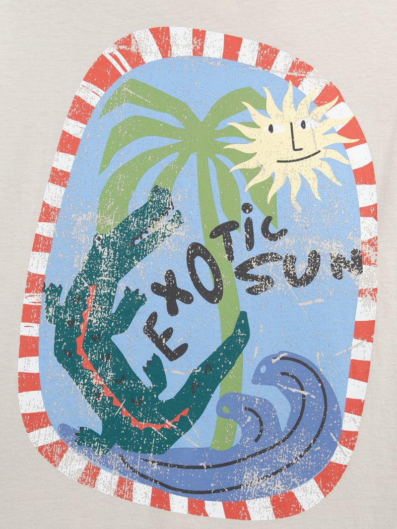 t-shirt-bege-com-animação-exótica-do-sol-para-meninos
