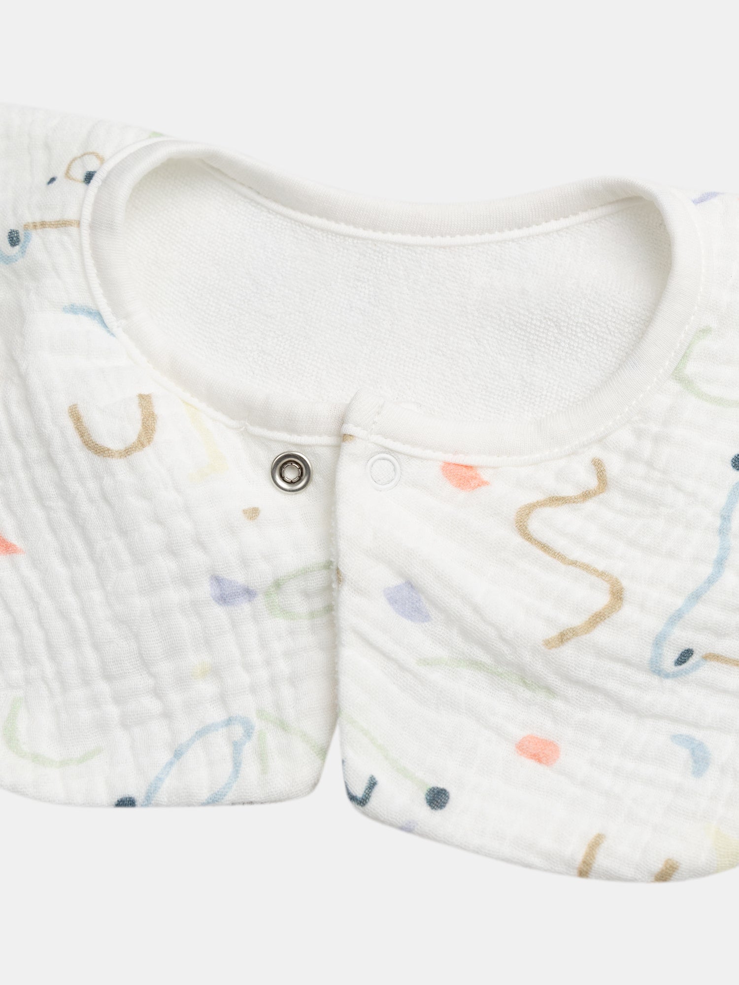 Lot de 2 bavoirs imprimé fantaisie