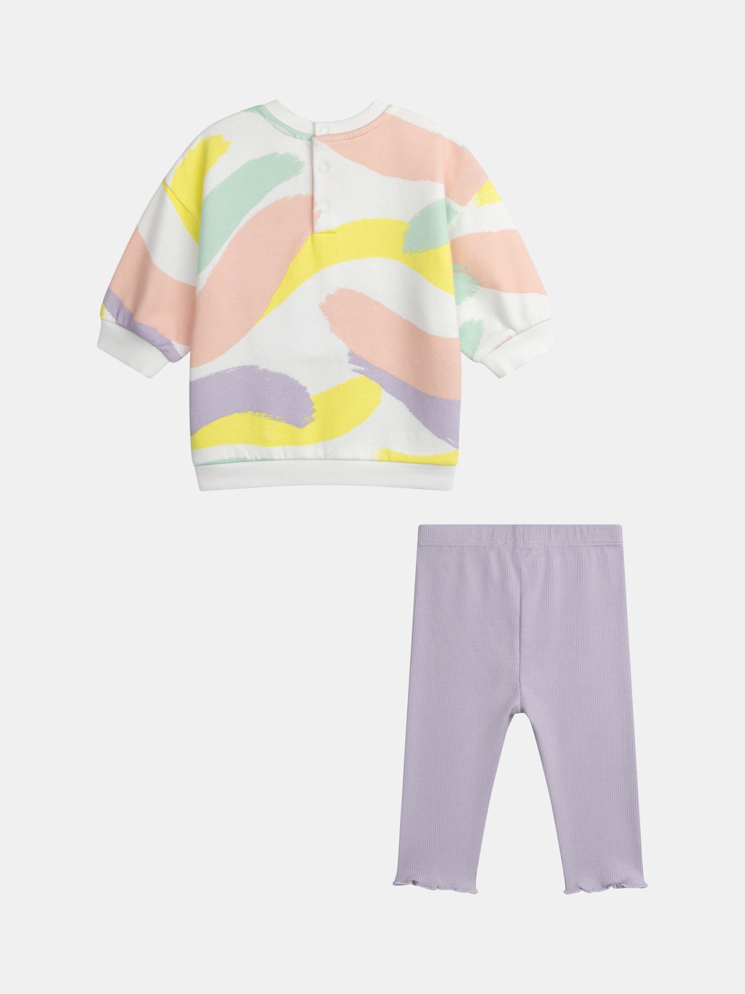 Ensemble imprimé coloré pour bébé fille