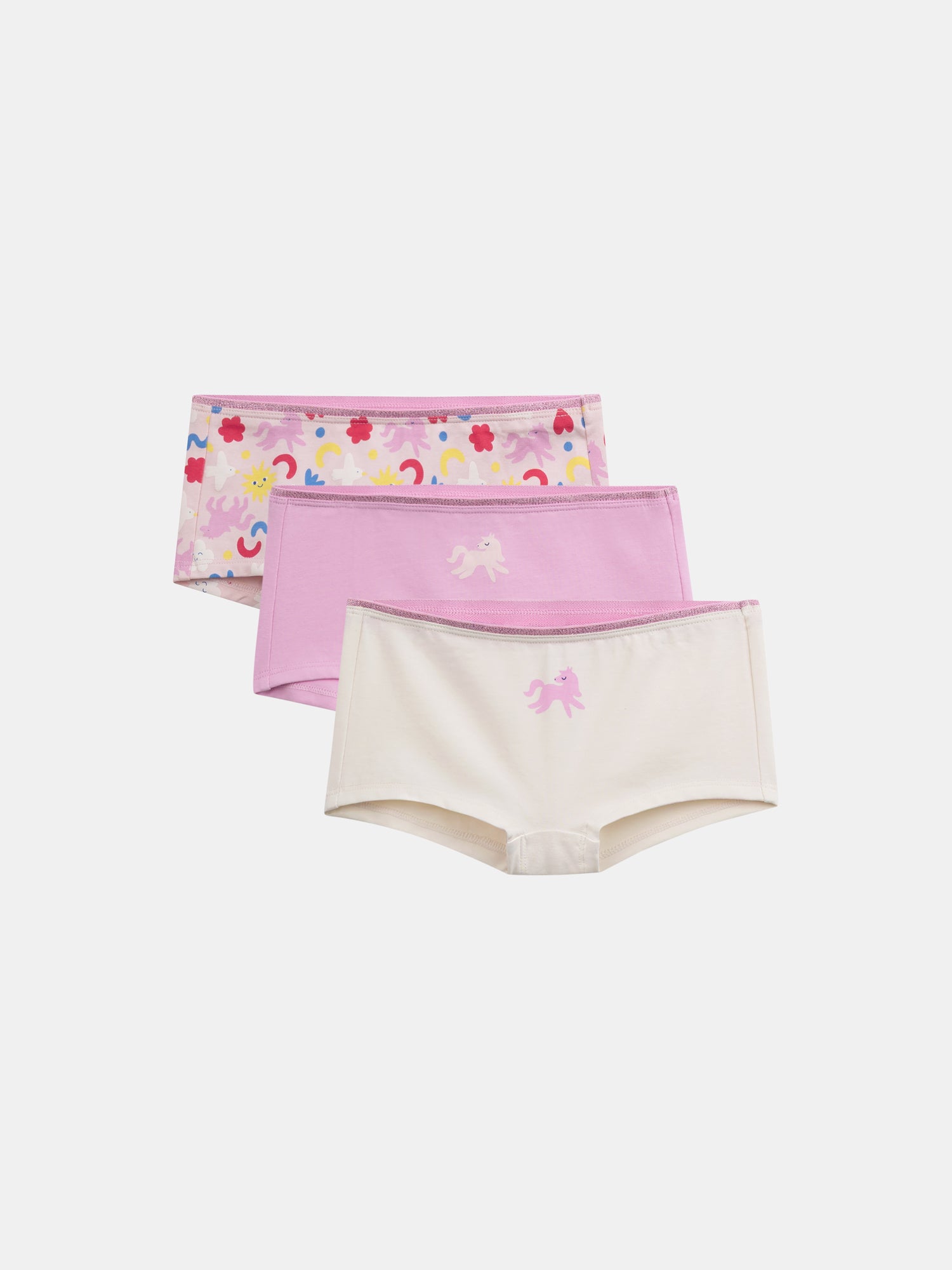 Conjunto de 3 shorties "DREAM" para meninas