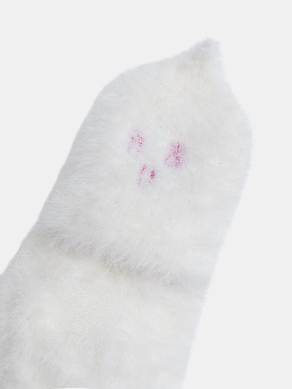 Mouffles écrus pour filles