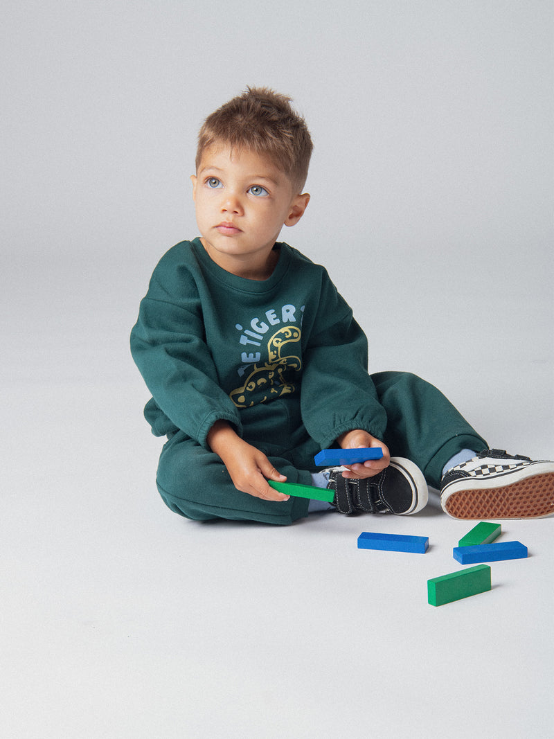 Ensemble vert "Wild Campus" pour bébé garçon