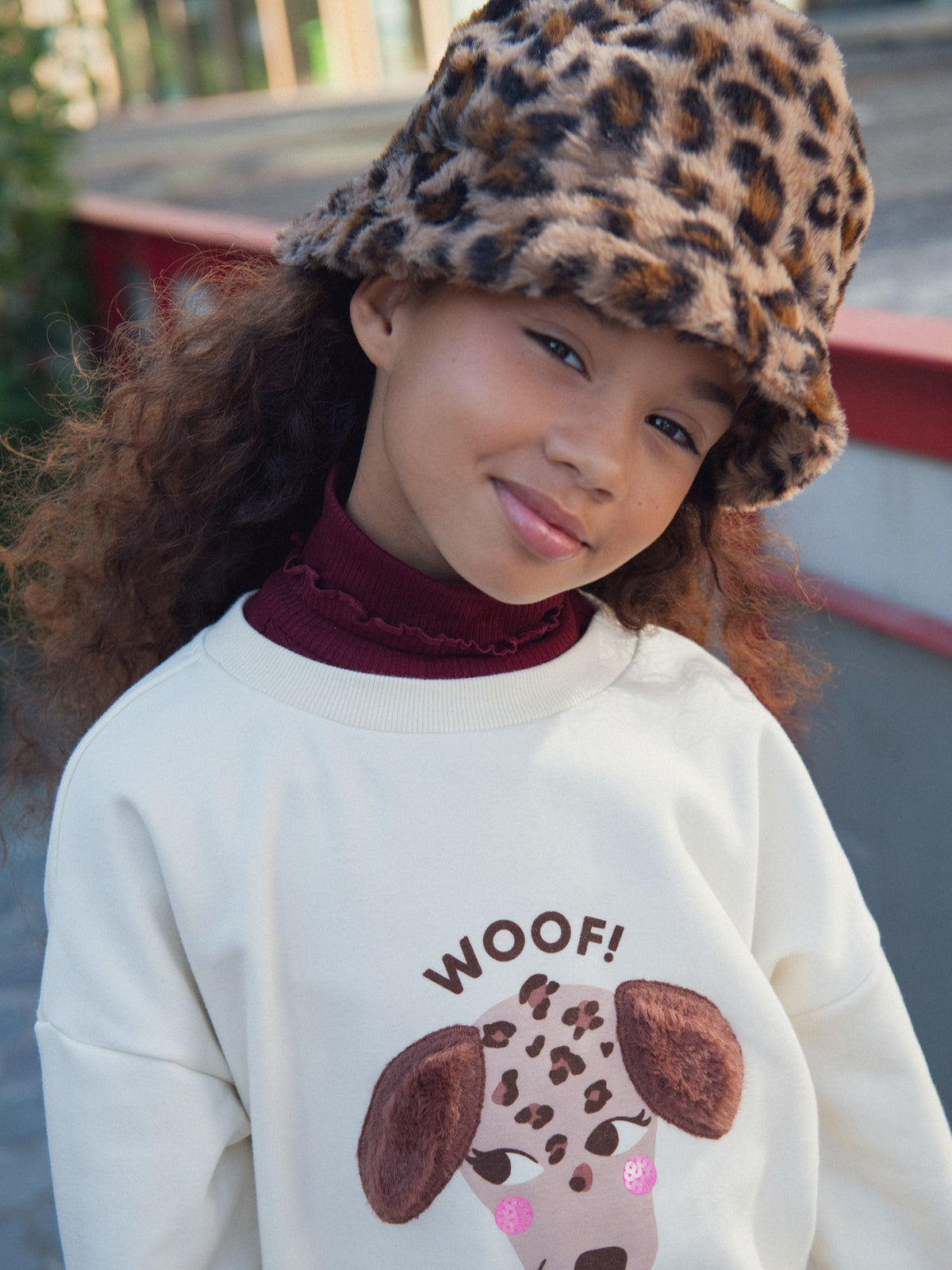 Chapéu de Leopardo para Meninas