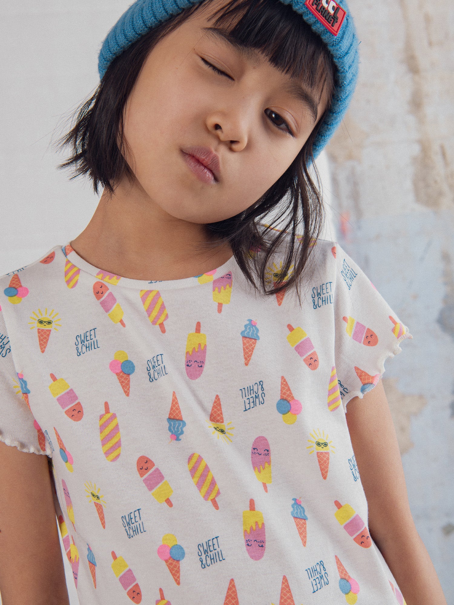 Pyjama court "SWEET & CHILL" pour enfant fille