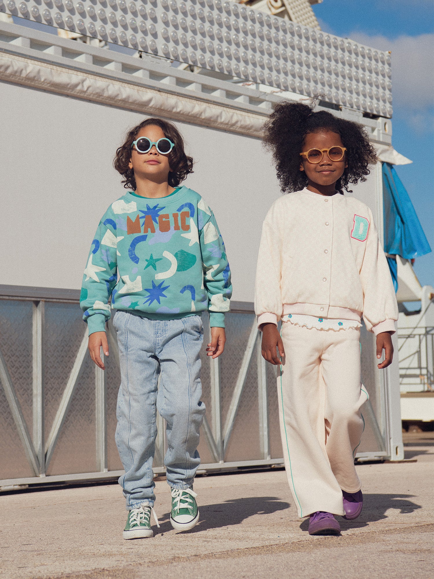 Jean style charpentier doublé chaud pour garçon