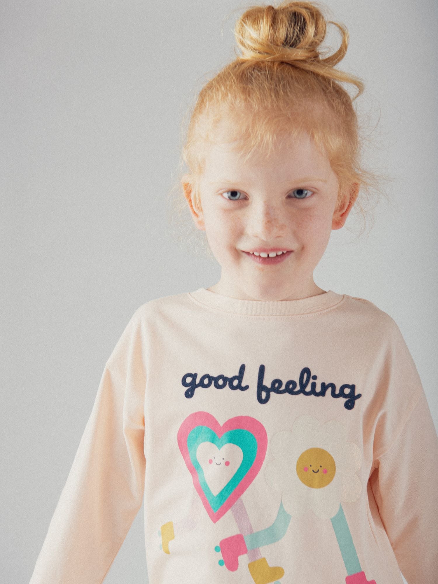 T-shirt à manches longues good feeling pour fille