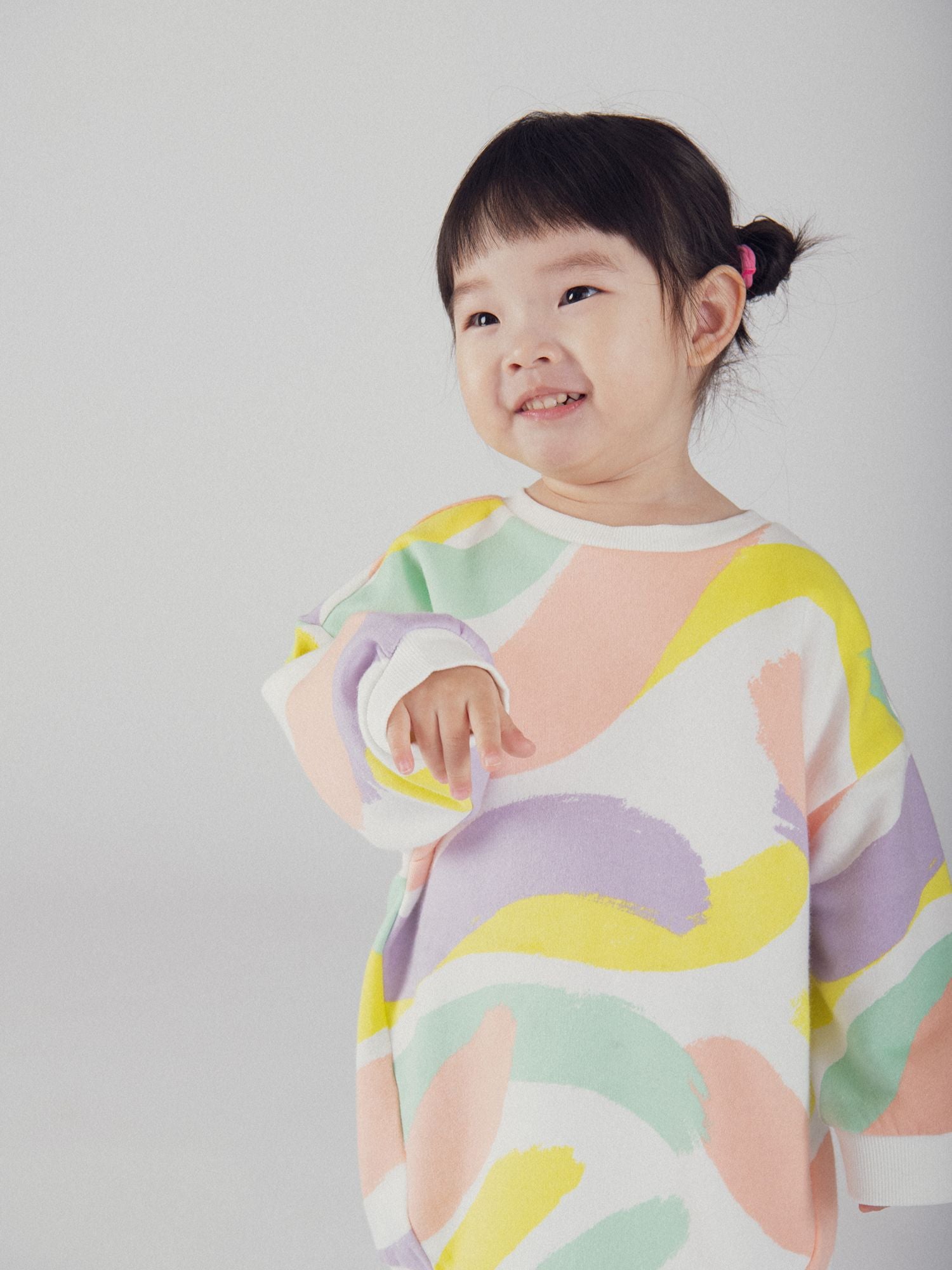 Ensemble imprimé coloré pour bébé fille