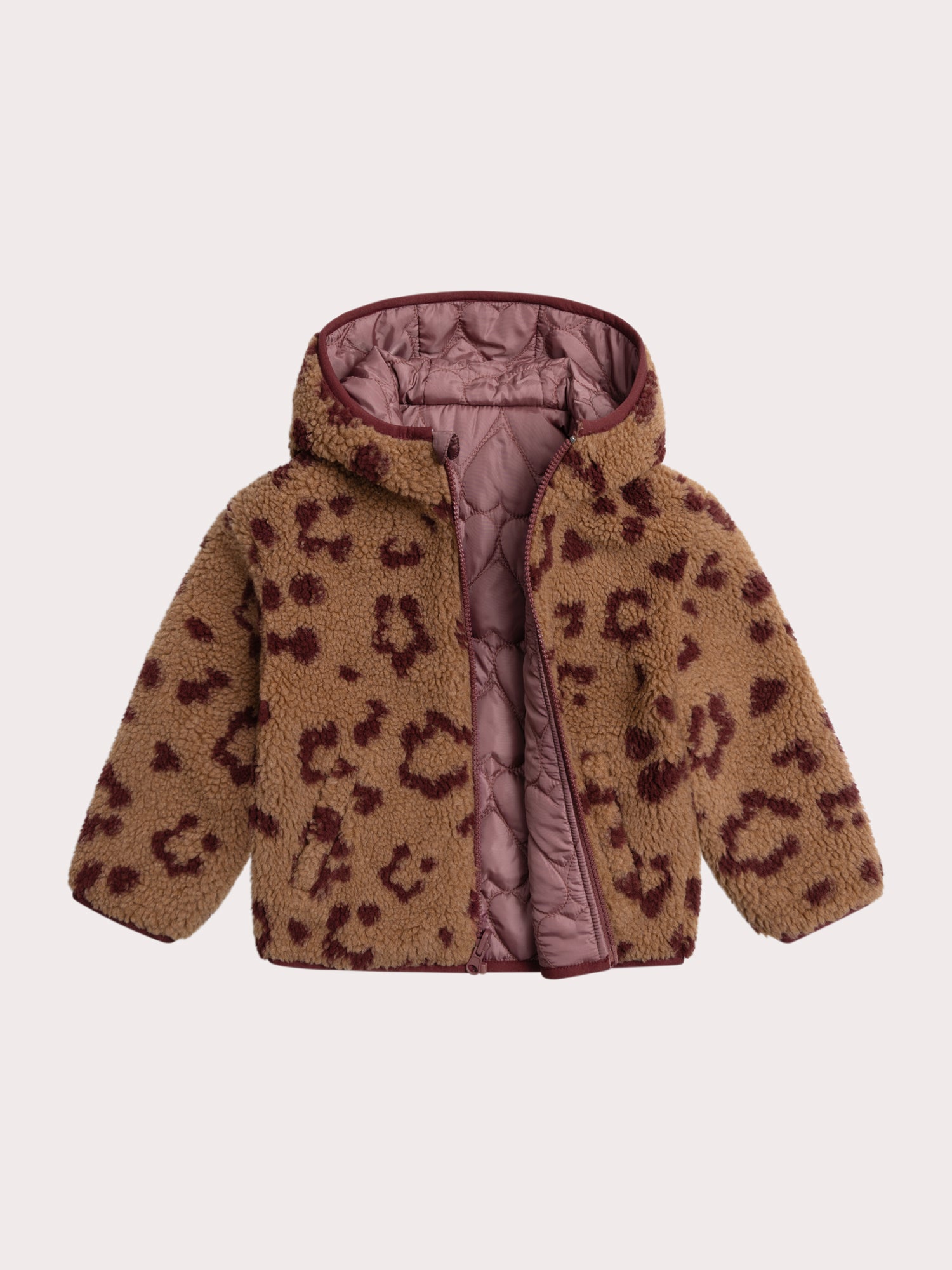 Casaco Reversível Leopardo