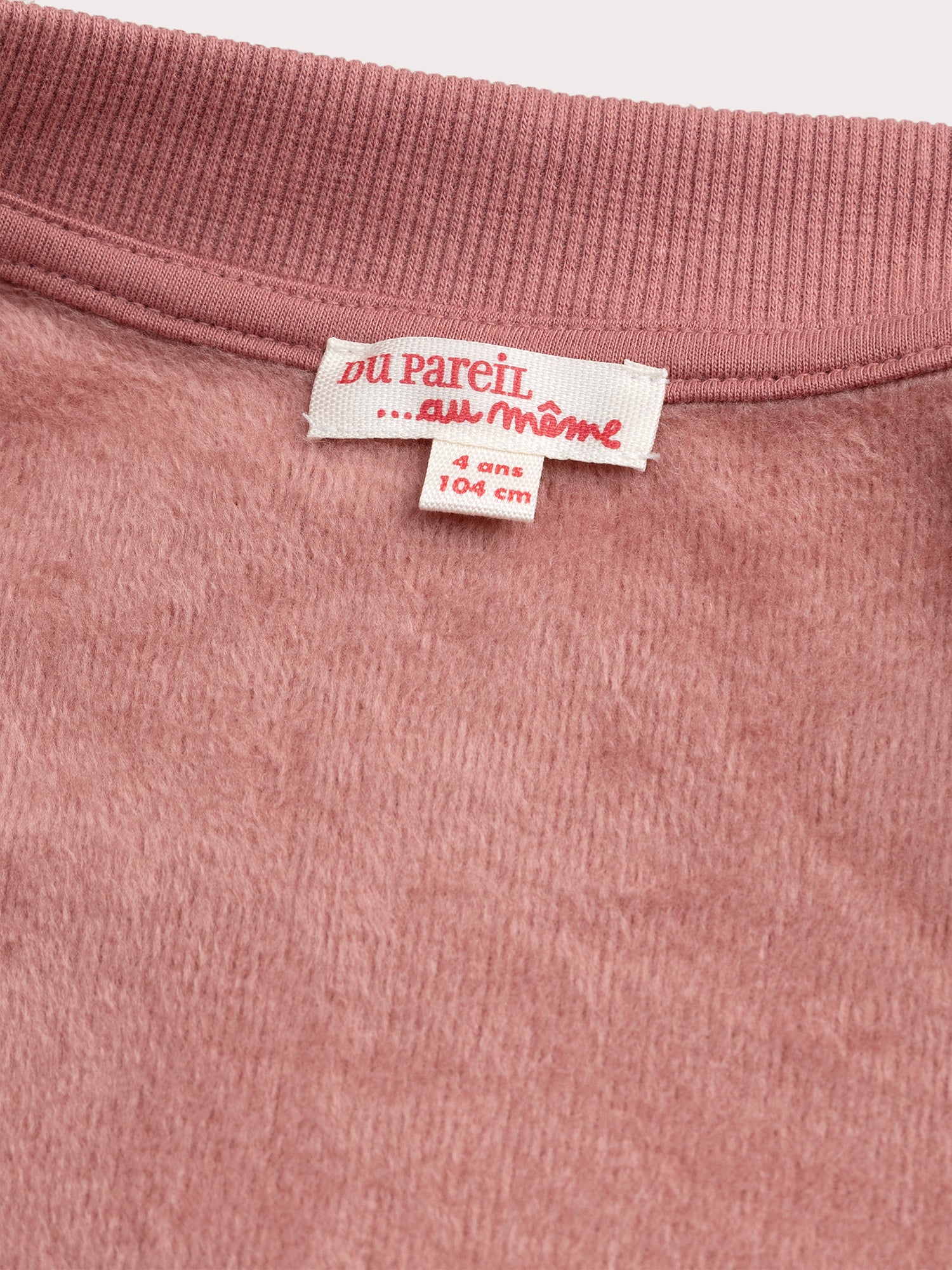 Sweatshirt Terracota e Nude