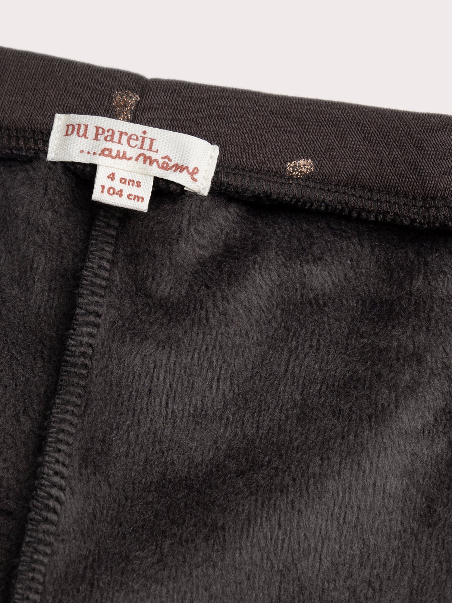 Legging  imprimé coeur pailleté
