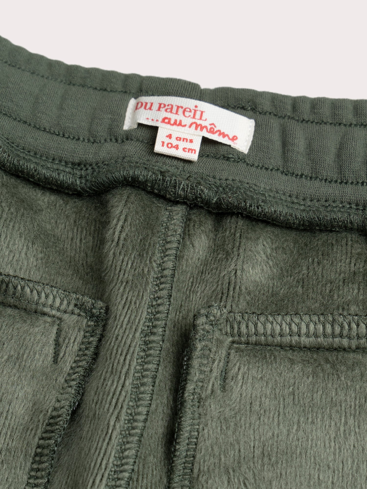 Pantalon kaki doublé chaud