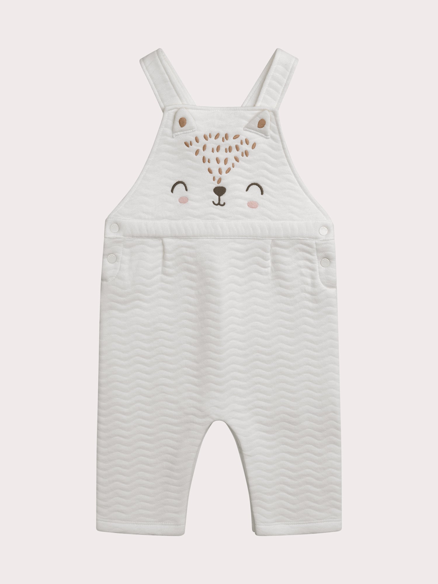 Conjunto nascimento salopete e body para menino