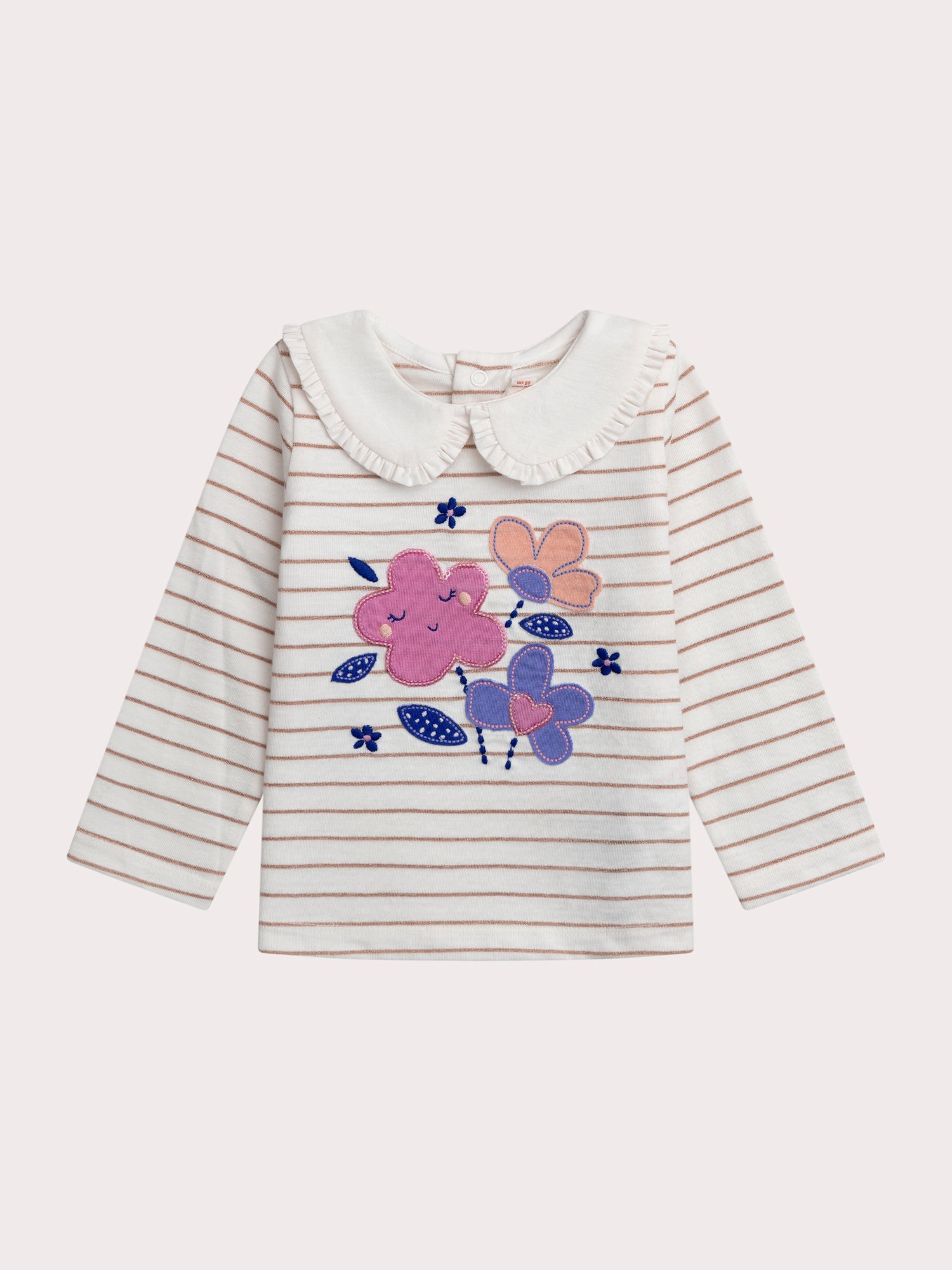 Brassiere flores para bebé menina