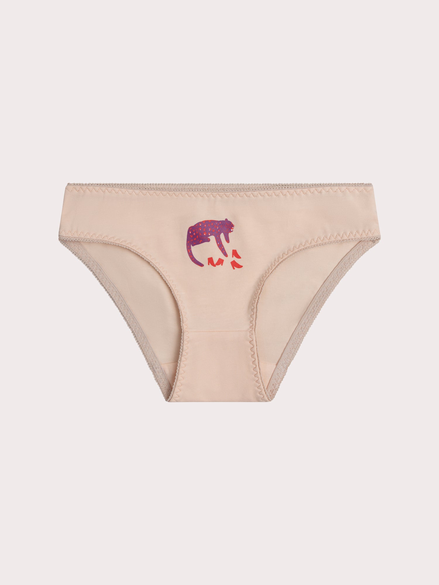 Pack de 5 calcinhas corações para menina