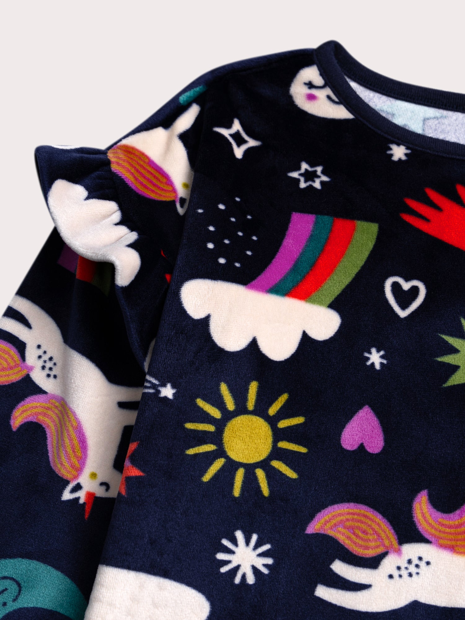 Pijama unicórnio para meninas