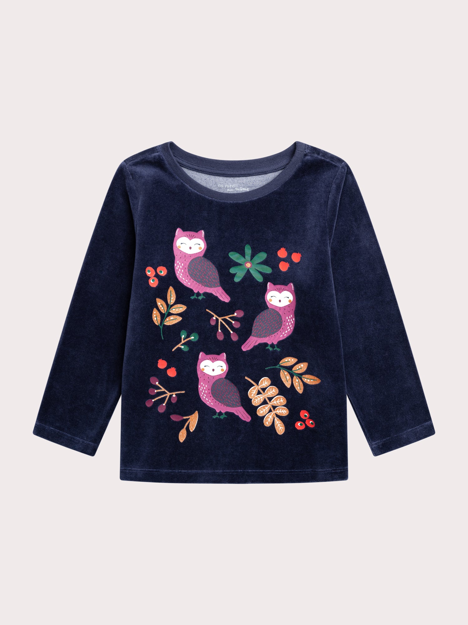 Pijama coruja para meninas
