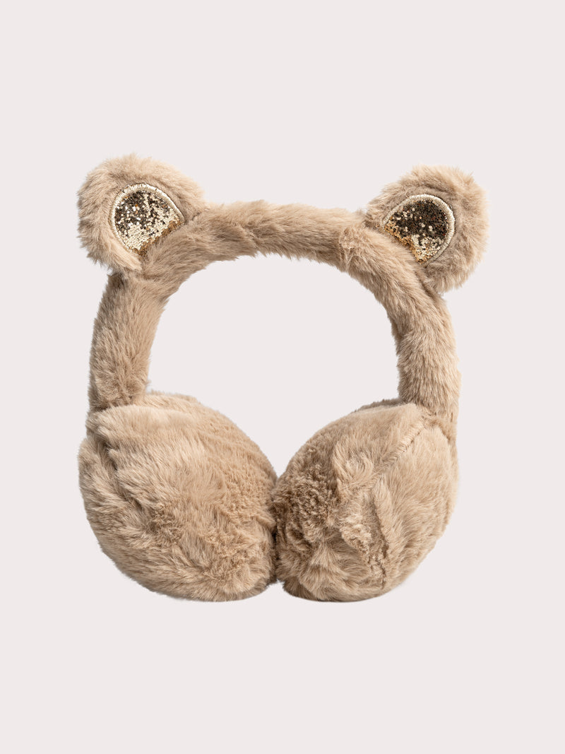 Cache-oreilles en fausse fourrure pour fille