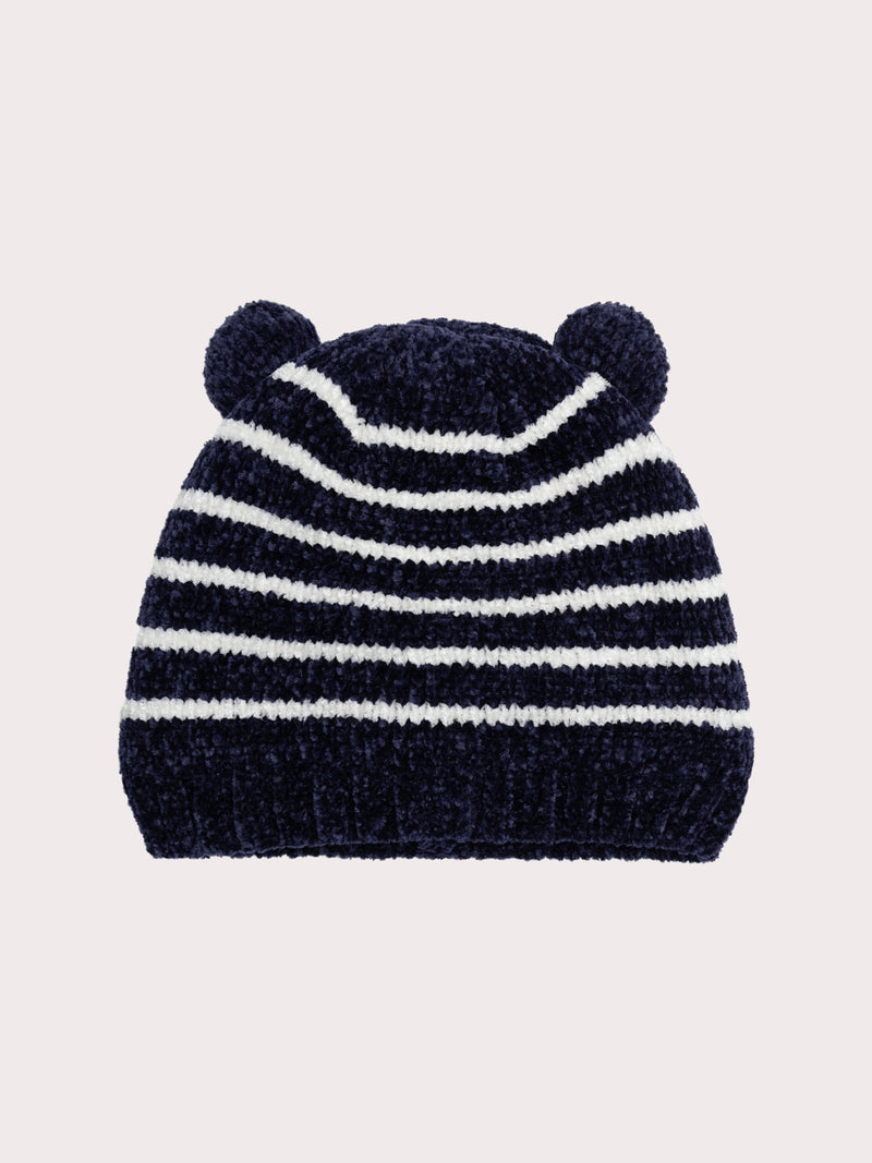 Bonnet rayé pour bébé garçon