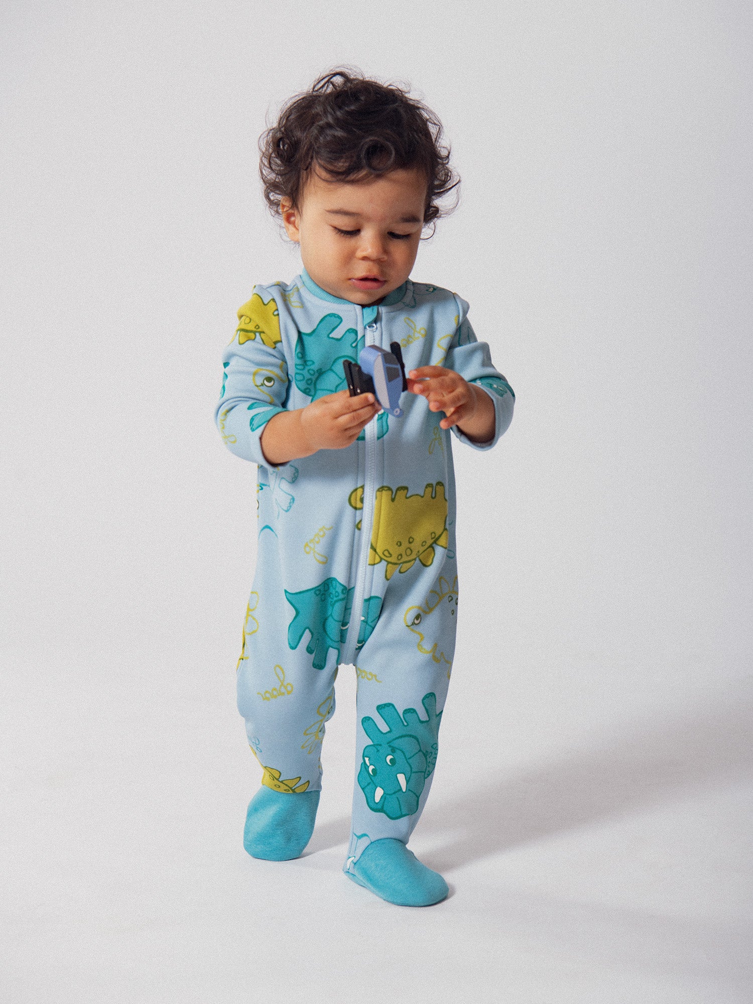 Grenouillère dinosaure pour bébé garçon