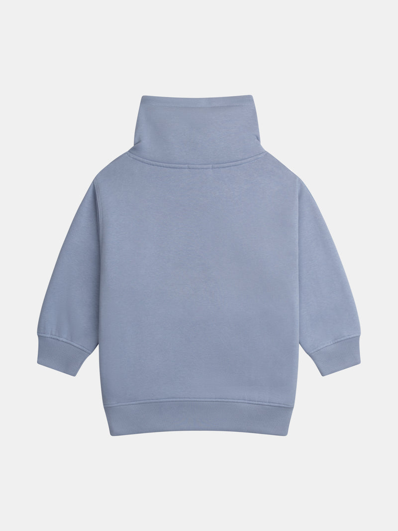 Sweat-shirt azul com insígnia Pokémon Mewtwo