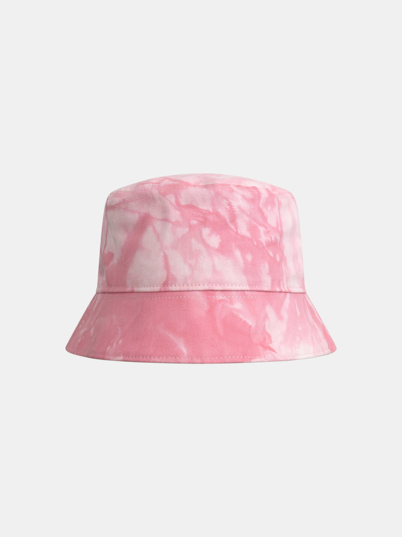 Chapéu tie-dye rosa para meninas