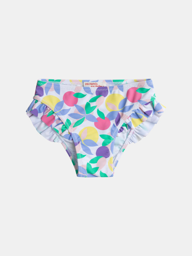 Culote de Banho Impresso Fantasia para Bebé Filha