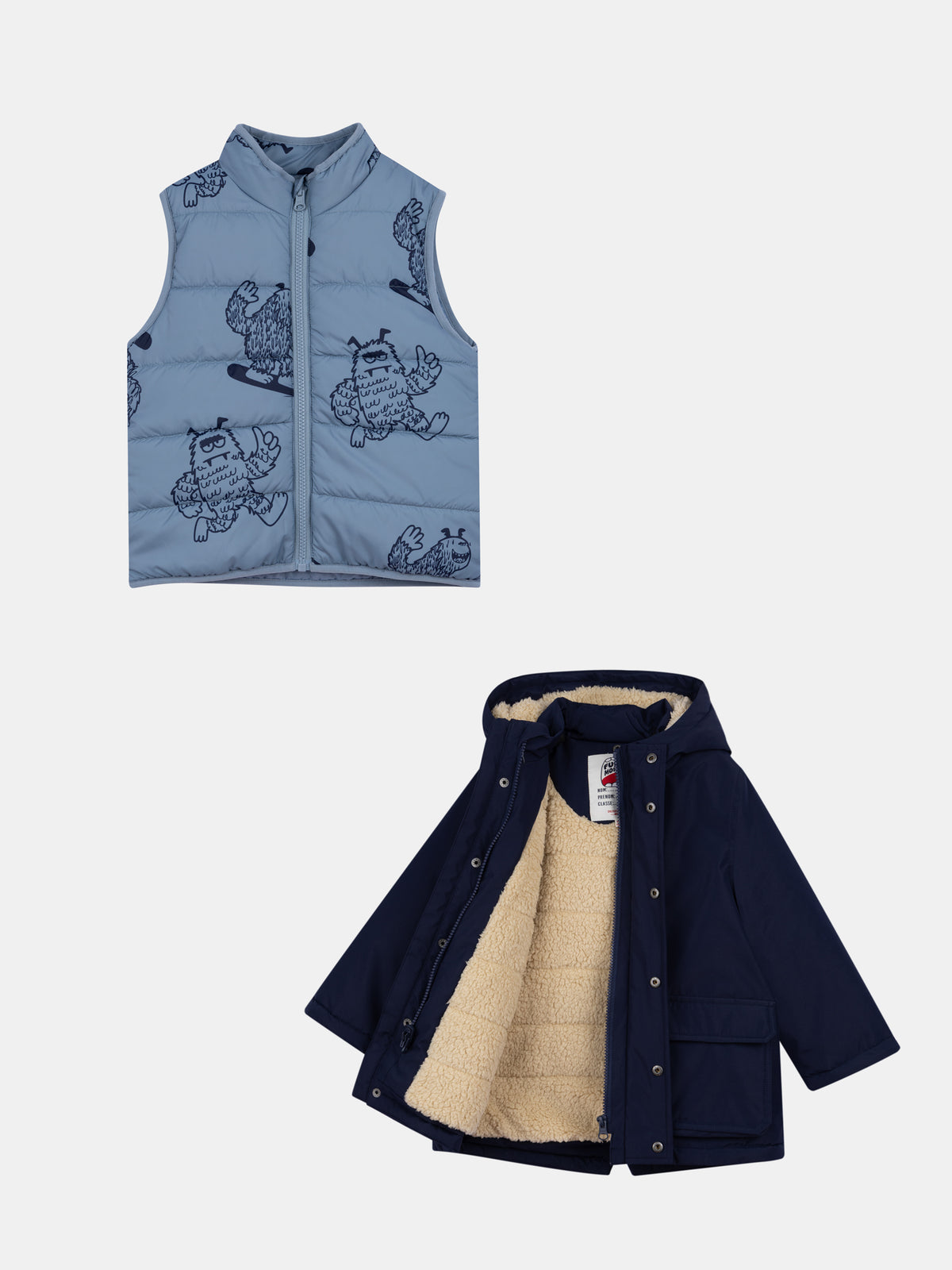 Parka Bleu marine