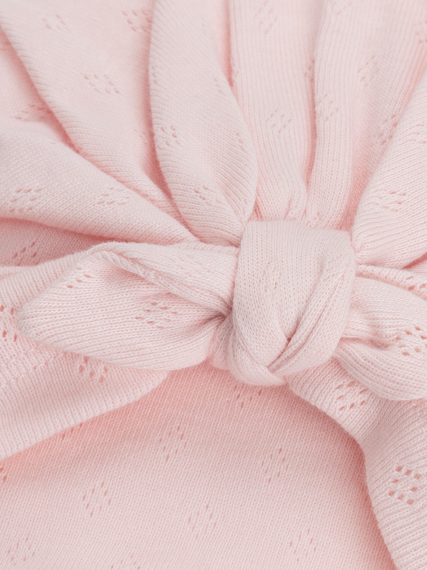 Turban rosa para recém-nascidos