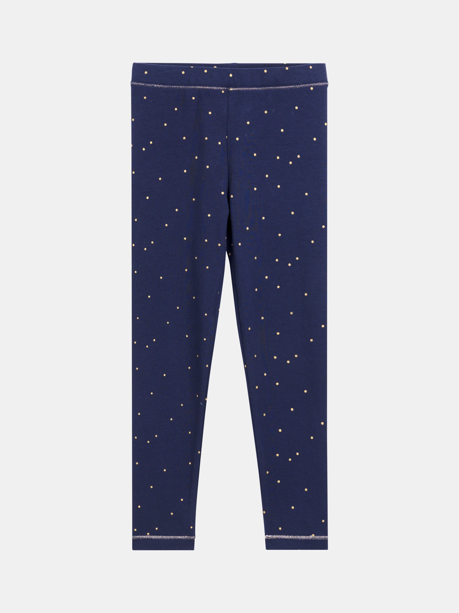 Legging bleu marine a poids pour fille