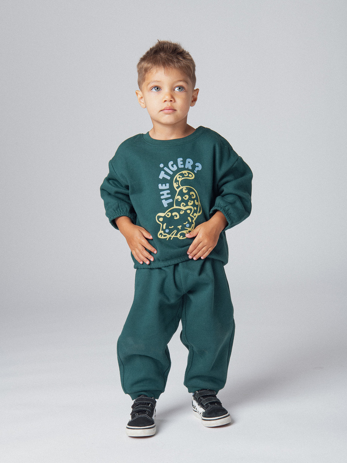 Ensemble vert "Wild Campus" pour bébé garçon