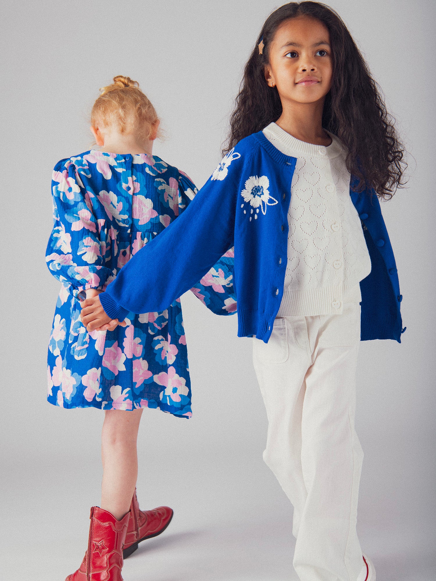 Pantalon blanc cassé à poches pour fille