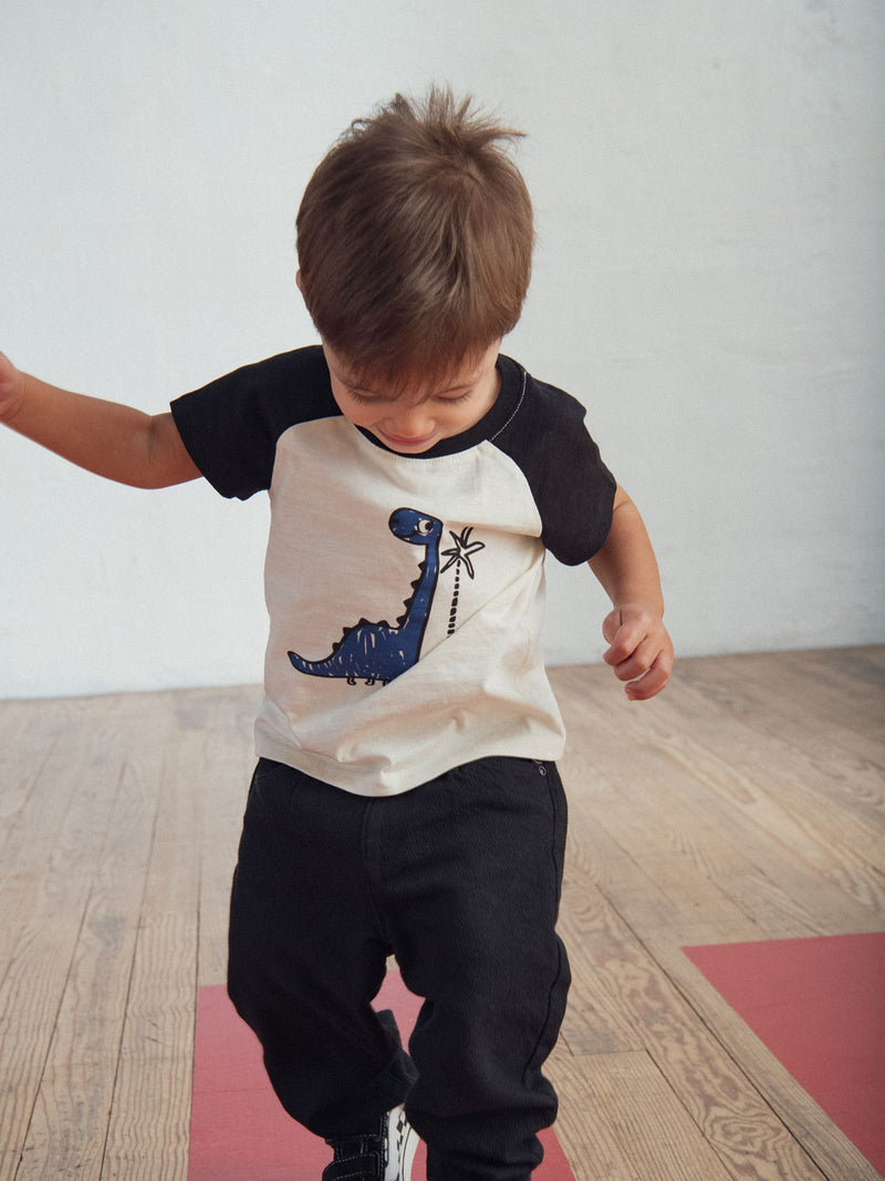 T-shirt "Dino & Palm" para bebé rapaz