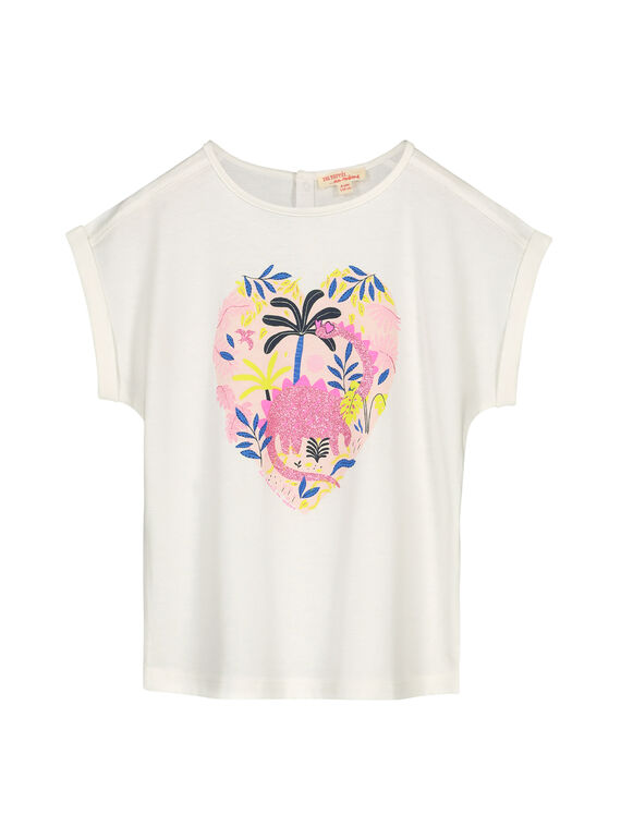 T-shirt cru estampado menina GABLETI2 / 19W90192TMC001