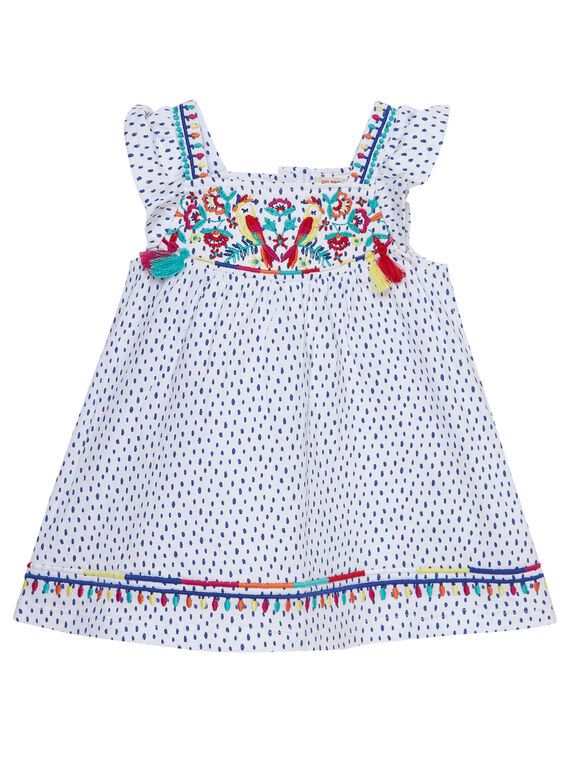 Conjunto vestido e bloomer em jersey bebé menina JIMARENS1 / 20SG09P1ENS000