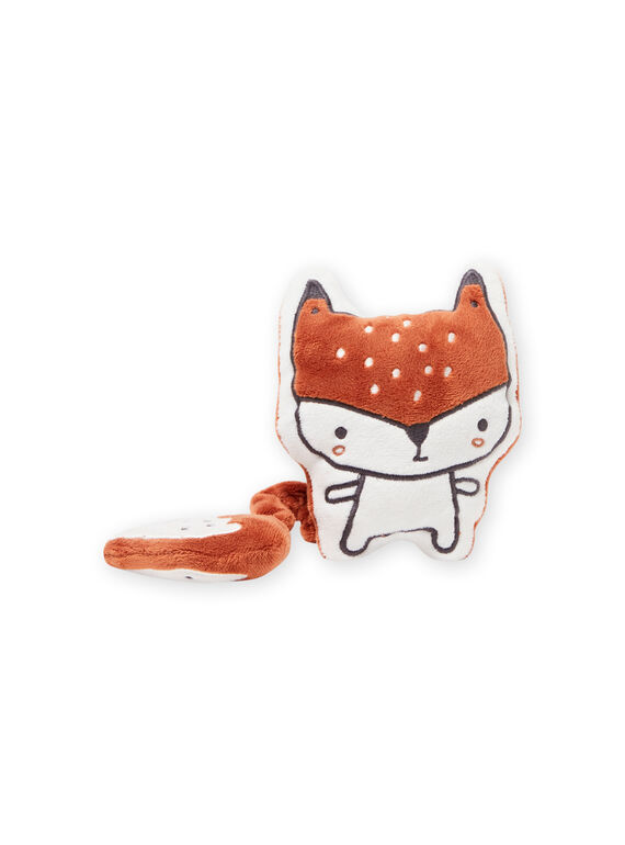 Peluche padrão raposa suave recém-nascido unissexo MOU1BOI1 / 21WF4242JOU001