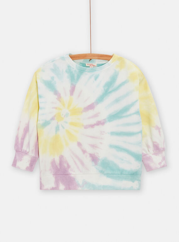 Sweat cru tie and dye unissexo TOMIXSWE4 / 24S902Q4SWE003