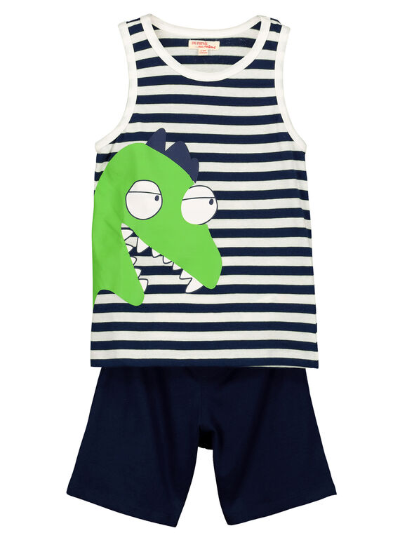 Conjunto camisola de alças e calções menino FOPLAENS2 / 19S902P2ENS000
