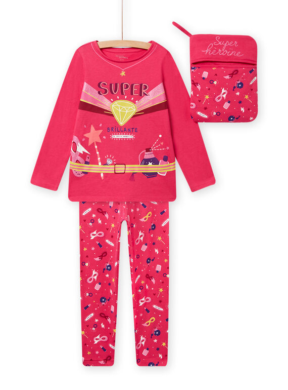 Conjunto pijama romã super-heroína menina NEFAPYJERO / 22SH11F4PYGF507