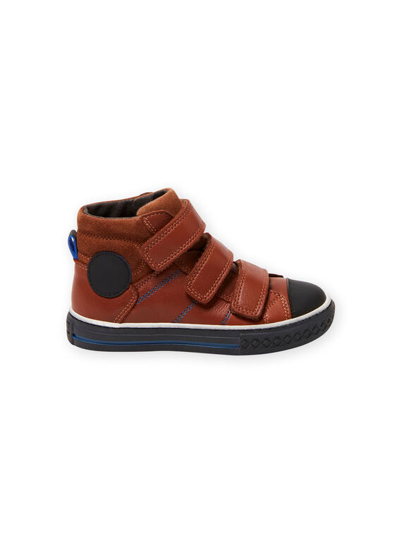 Sapatilhas subidas camel menino MOBASTRIVTAN / 21XK3652D3F804