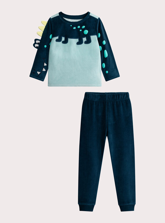Pijama de animação de crocodilo para menino  VEGOPYJCRO / 24WH1276PYJ204