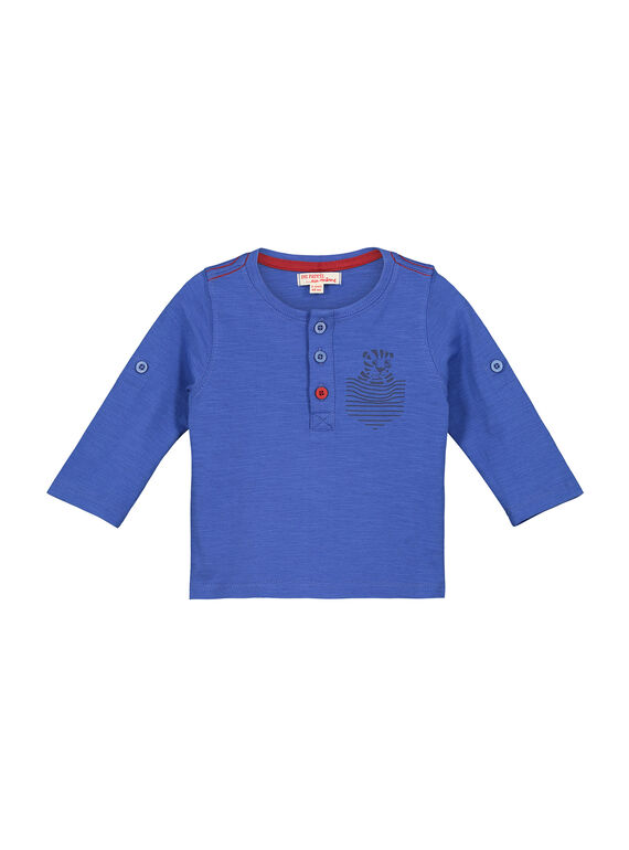 T-shirt gola tunisina bebé menino FUJOTUN2 / 19SG1032TMLC207