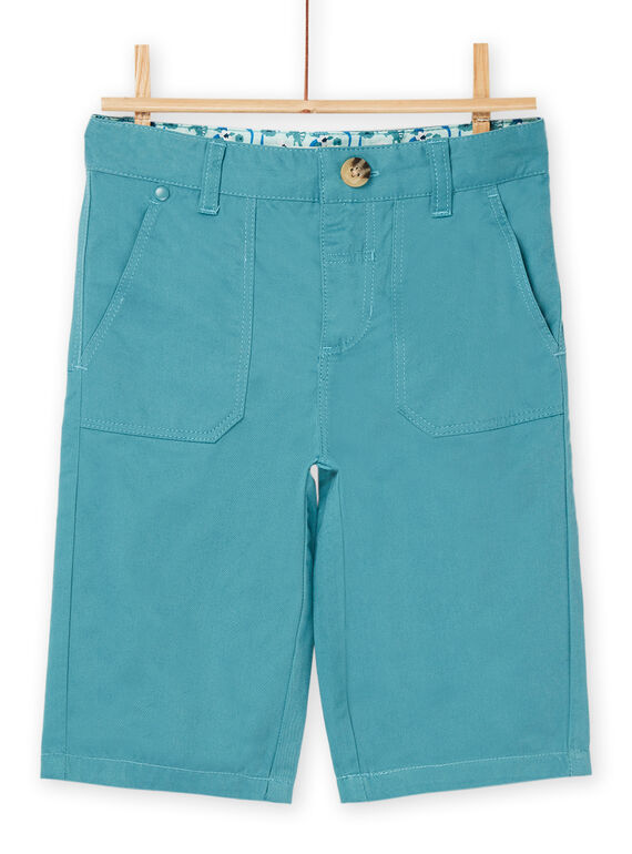 Bermudas verde e cinzento ROBUBER2 / 23S90241BER631
