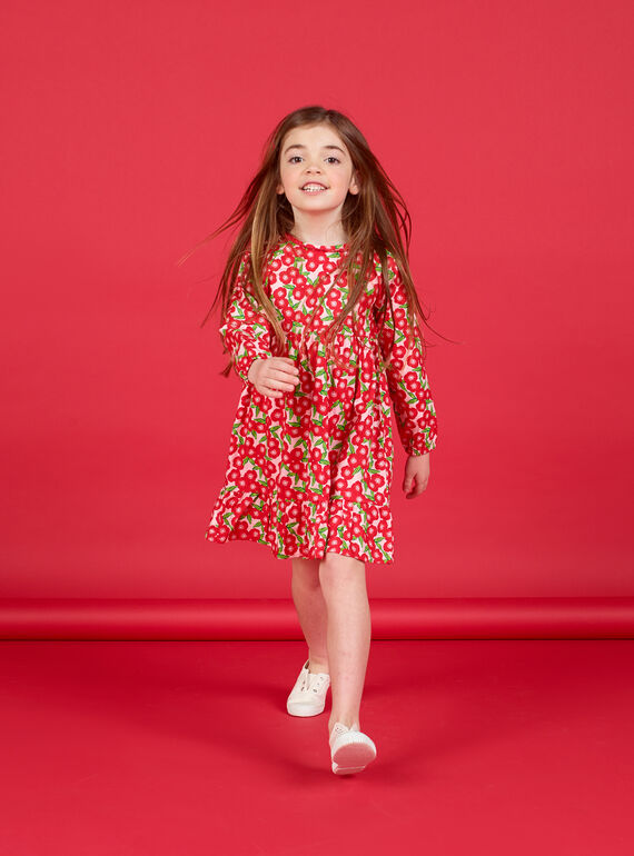 Vestido de mangas compridas estampado florido LAROUROB1 / 21S901K1ROBF517