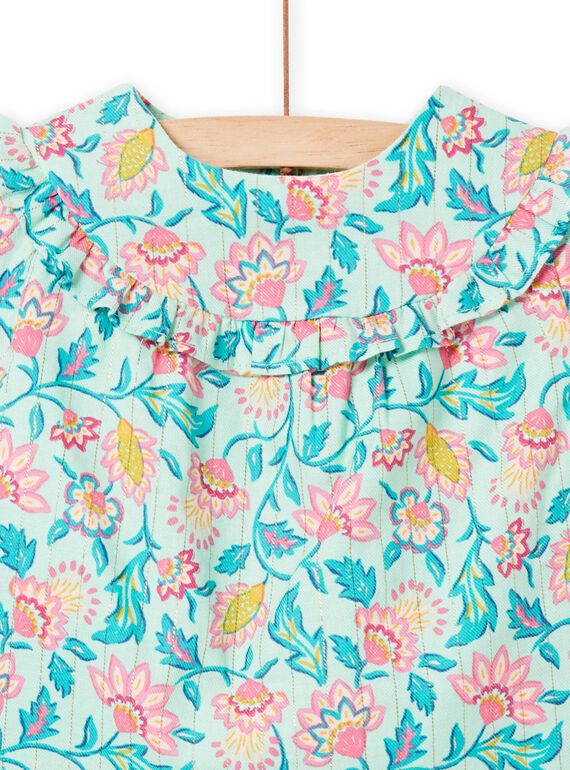 Light green BLOUSE NIGACHEM / 22SG09O1BLU611