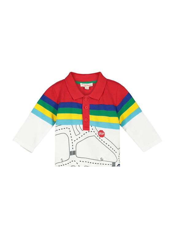 Polo de mangas compridas bebé menino FUCOPOL / 19SG1081POL099