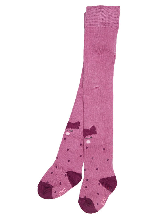 Collants de algodão com padrão animal. GYIBRUCOL / 19WI09K1COLH700