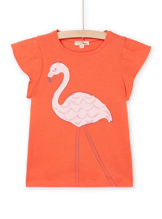 T-shirt com padrão flamingo RAJOTI5 / 23S90185TMC404